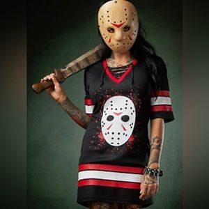 Friday The 13th Jason jersey Dress Halloween 👻 HALLOWEEN 2025